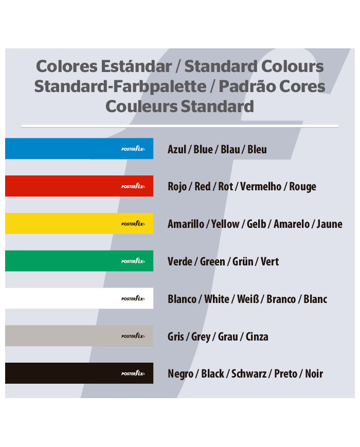 PosterFix® - Colores Estándar