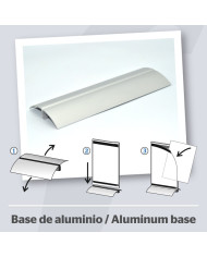 PosterFix® Sobremesa Base Aluminio