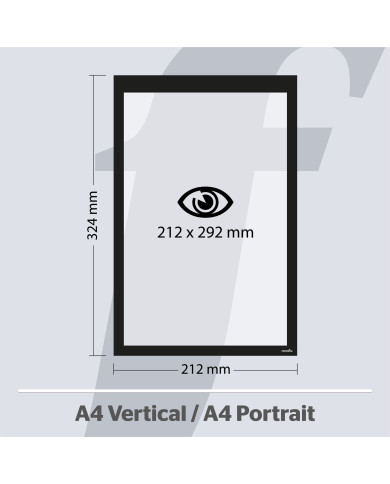 A4 PosterFix® Frame 5 Units Pack