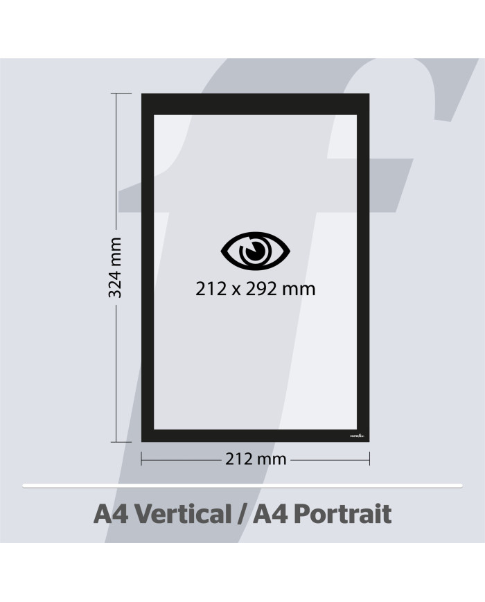 A4 PosterFix® Frame 5 Units Pack