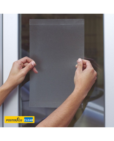 PosterFix® Clear (Transparente) A4 Vertical Pack 5 Unidades