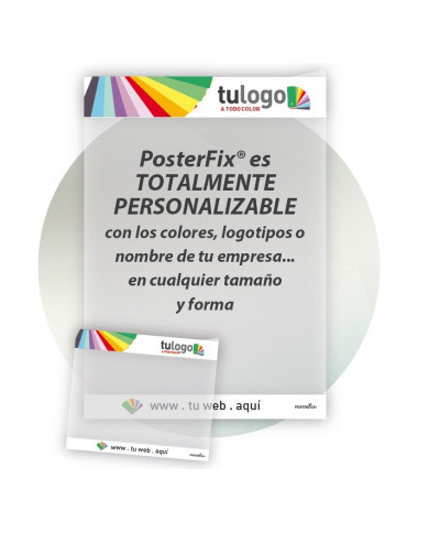 PosterFix® Personalizado A4 Horizontal
